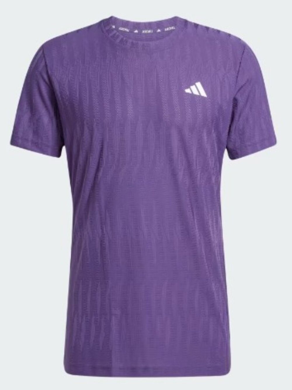 Adidas Tennis Climacool+ AIRCHILL FreeLift Tee Men's Size L Purple Plum JZ6008